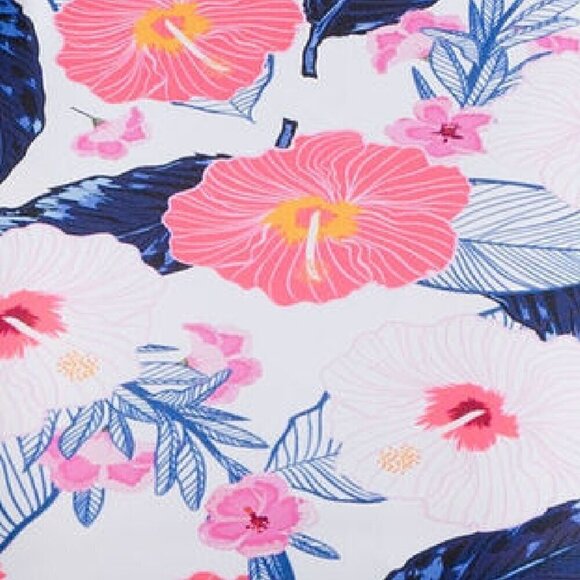 NWT Set: Women's Tankini Floral Top & Midrise Brief Bikini Bottom Sw… - Picture 11 of 14